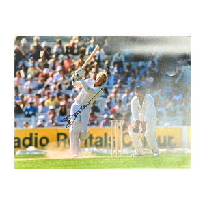 David Gower Signed 16x12 Image