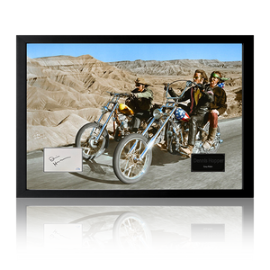 Dennis Hopper Signed Easy Rider Iconic Frame (ACOA)
