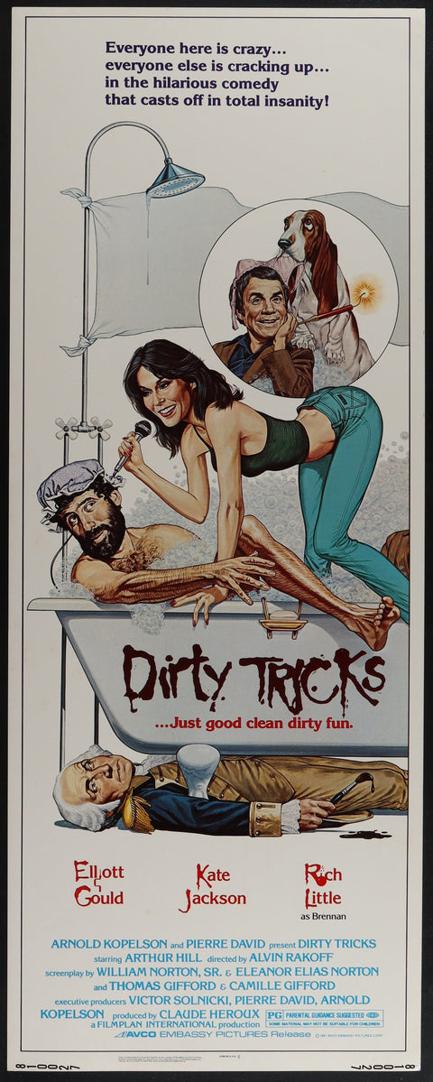 Dirty Tricks (1981) Original US Insert Movie Poster