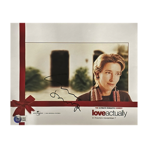 Emma Thompson Signed Love Actually 10x8 Image (Beckett)