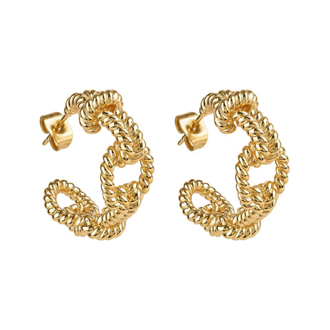 Knotted Rope Hoops