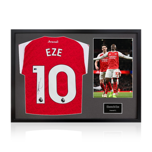 Eberechi Eze Signed Shirt Classic Frame (ACG Cert)
