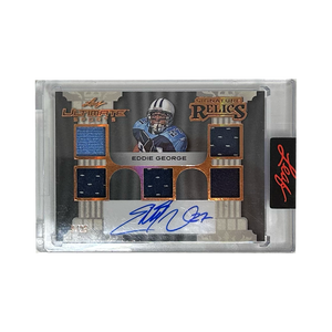 Leaf Signature Relics Eddie George 9/25