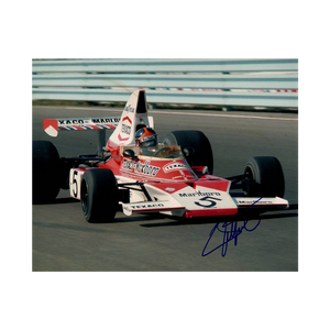 Emerson Fittipaldi Signed 10x8 Image