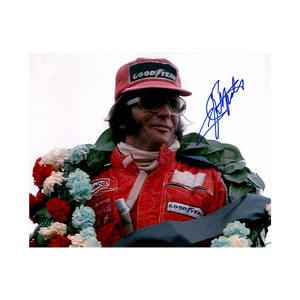 Emerson Fittipaldi Signed 10x8 Image