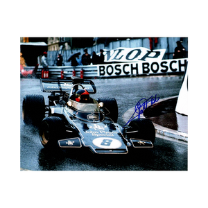 Emerson Fittipaldi Signed 10x8 Image