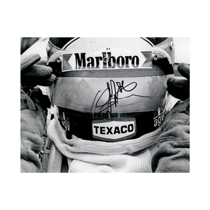 Emerson Fittipaldi Signed 10x8 Image