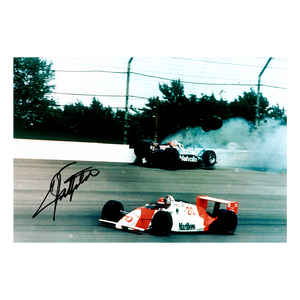 Emerson Fittipaldi Signed 12x8 Image