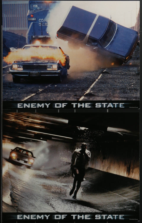 Der Staatsfeind Nr. 1 (1998) Originale US-Lobbykarten x 10