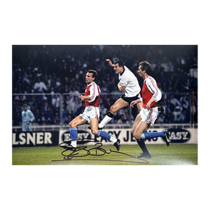 Steve Bull Signed England 12x8