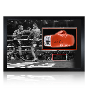 Errol Spence Jr. Signed Glove #2 Iconic Frame (Beckett)