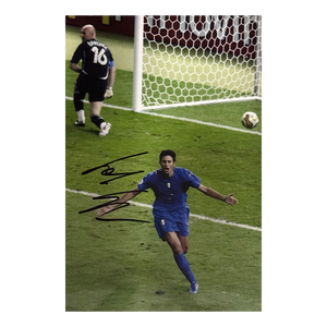 Fabio Grosso Italy 2006 WC Final 12x8 Photo 3