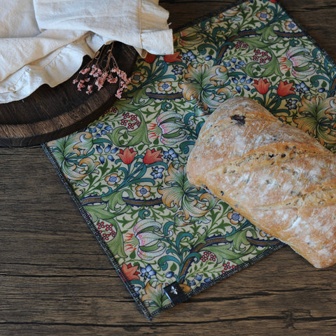 THE William Morris Beeswax Bag | Golden Lily