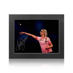 Fallon Sherrock Signed 16x12 Image Deluxe Mount