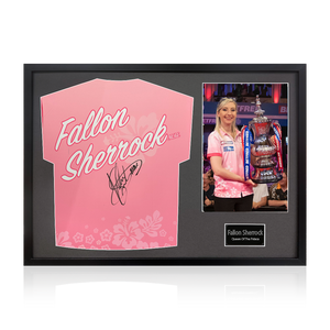 Fallon Sherrock Signed Shirt Classic Frame