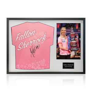 Fallon Sherrock Signed Shirt Classic Frame