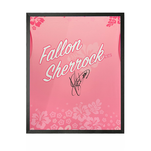 Fallon Sherrock Signed Shirt Compact Frame