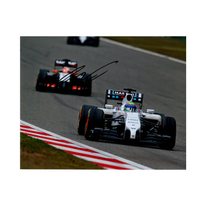Felipe Massa Signed 10x8 Image