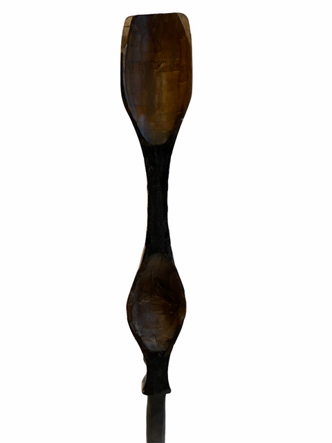 Turban cérémoniel en forme de serpent de la tribu Baga