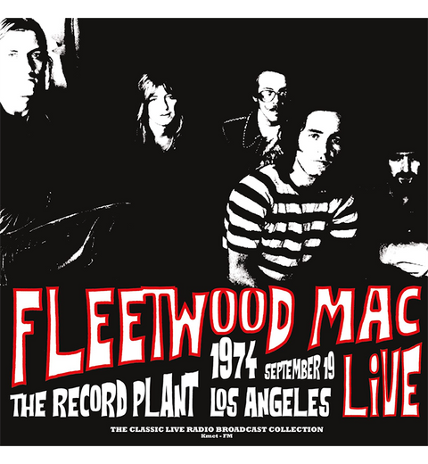 Fleetwood Mac – Live at The Record Plant 1974 (Limited Edition 12-Inch Album on 180g Splatter Vinyl)