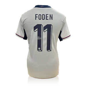 Phil Foden Signed England 2024 Shirt