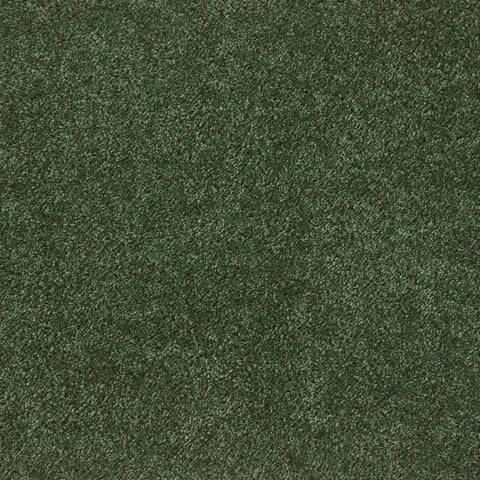 Washable Forest Green Shaggy Rug