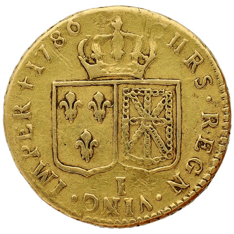France. Louis XVI (1774-1792). Louis d'or 1786