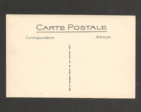 France Boulogne-sur-Mer Le Pont Marguet et Hotel des Posles Vintage Postcard