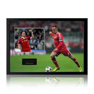 Franck Ribéry Signed FC Bayern Munich Iconic Frame