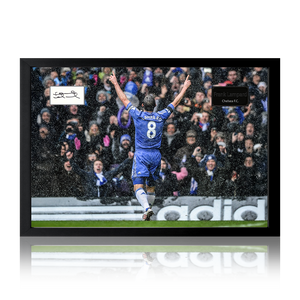 Frank Lampard Signed Chelsea Cut Iconic Frame
