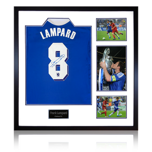Frank Lampard Signed Chelsea Shirt Elite Frame (ACG Cert)