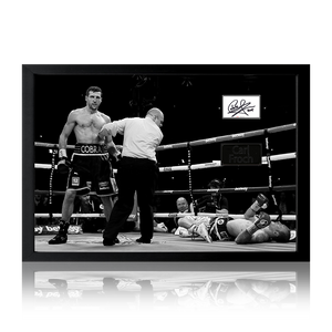 Carl Froch Signed Boxing Cut Iconic Frame