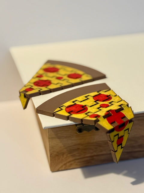 Fidget Pizza Slice | 3D Printed Fidget Toy | Sensory Stim Gift