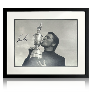 Gary Player Signed 16x12 Image Deluxe Mount Frame