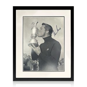Gary Player Signed 16x12 Image Deluxe Mount Frame
