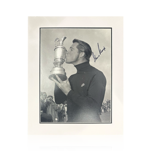 Gary Player Signed 16x12 Image Deluxe Mount