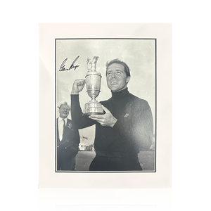 Gary Player Signed 16x12 Image Deluxe Mount