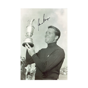 Gary Player Signed 12x8 Image