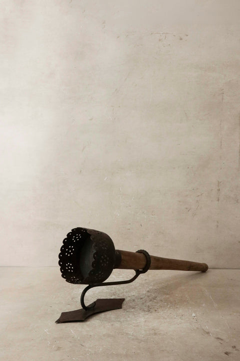 Vintage Teak Wall Sconce - 151.2