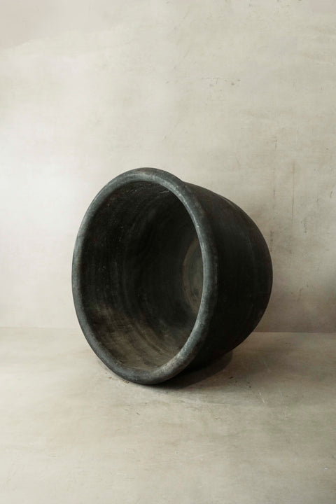 Big Old Grey Asian Pots- L002