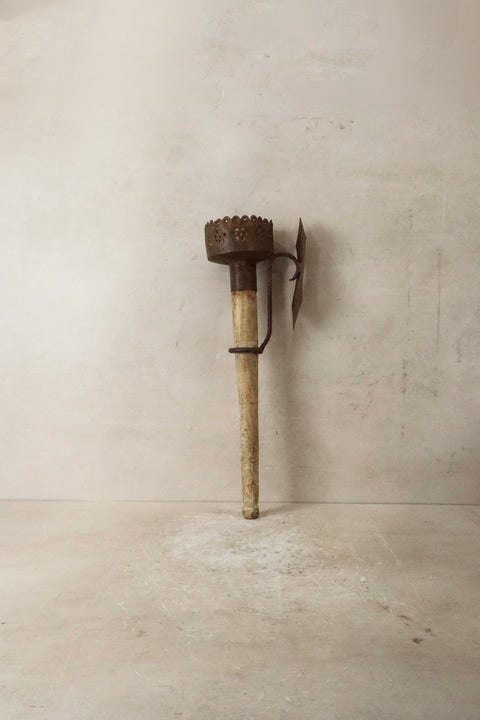 Vintage Teak Wall Torch - 151.1
