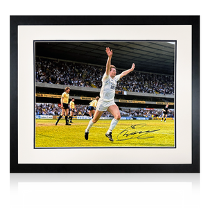 Chris Waddle Signed Tottenham Hotspur Signed Deluxe Mount Frame