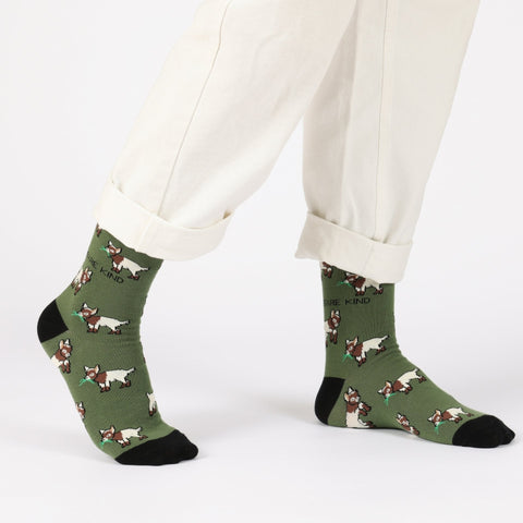 Save the Goats Bamboo Socks