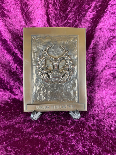Regimental Plaques.