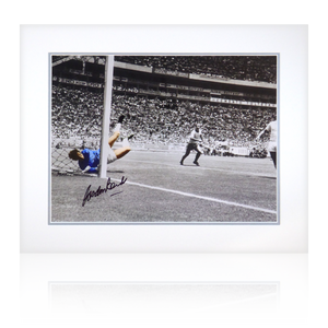 Gordon Banks Signed Greatest Save Display