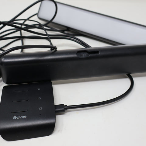 Govee LED RGBICW Light Bars with UK Plug – Used