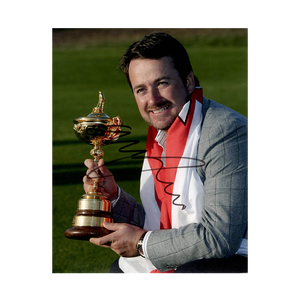 Graeme McDowell Signed 10x8 Photo