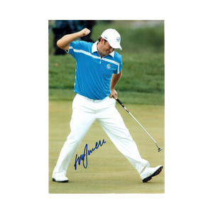 Graeme McDowell Signed 12x8 Image