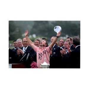 Graeme McDowell Signed 12x8 Image