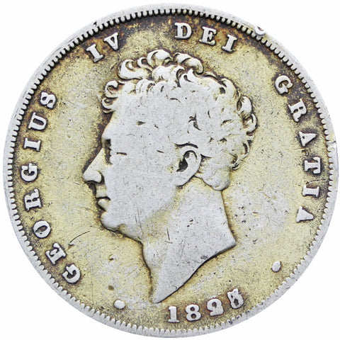 Great Britain 1825 Shilling George IV Coin Silver